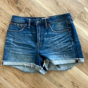 Madewell denim shorts